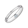 Simple Design Moissanite Diamond Gold plated wedding  band