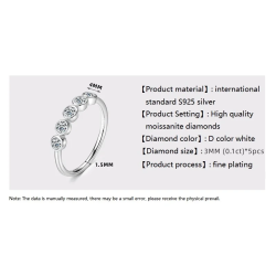 3mm  моиссанит алмаз 18K алтаар бүрсэн бөгж