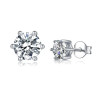 Classic Heart Shape 1ct  Moissanite Gold plated Wedding Jewelry Set