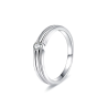 Couple 18K white Gold plated  Moissanite diamond Rings