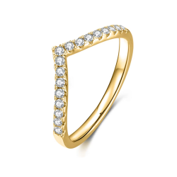 14К цул цагаан алт жинхэнэ моиссанит алмазан хуримын бөгж