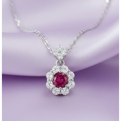 номин 18К алтаар бүрсэн цэвэр мөнгөн зүүлт гинж