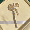 The Colette Ribbon Brooch Natural Pearl brooch