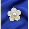 copy of Өд Байгалийн цэвэр усны сувдан энгэрийн зүүлт 18К алтаар бүрсэн