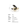 Snake gold plated  S925 silver ring