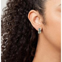 Tulip Gold plated Sterling Silver Ring Earring Set