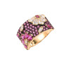 Sapphire Ruby Sterling Silver Fine Jewelry