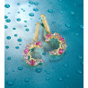 Multicolor Gemstones  Sterling Silver Earrings