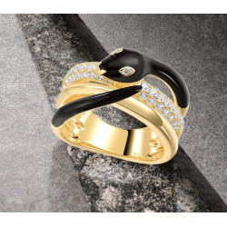 Могойтой алтаар бүрсэн бөгж S925 мөнгө